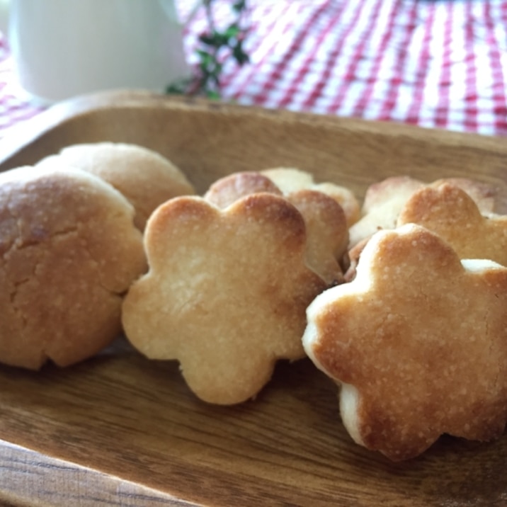 家にある物で作れる簡単さくほろクッキー